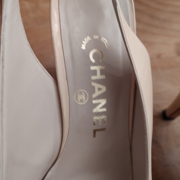 Vtg Chanel Capretto Slingbacks - Picture 9 of 9